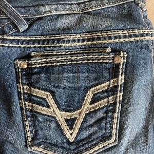 Vigoss size 7/8 jeans, straight leg, 29 inch inseam